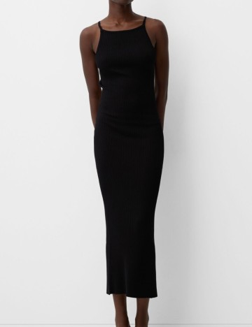 Rochie midi Bershka, negru