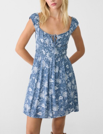 Rochie mini Stradivarius, mix culori