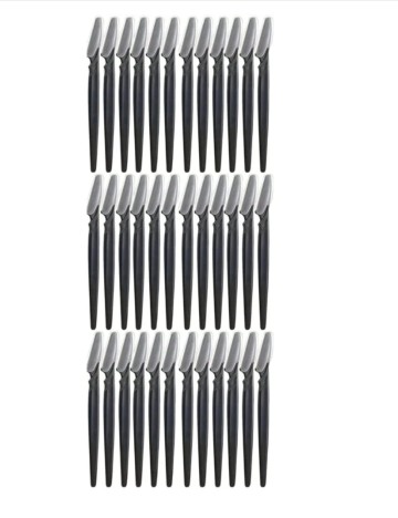 Set lame faciale Shein, negru