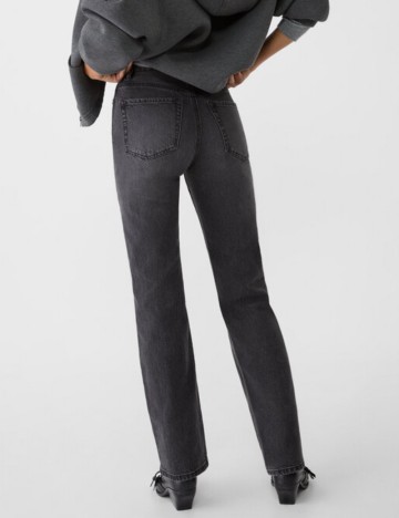 Jeans Stradivarius, gri
