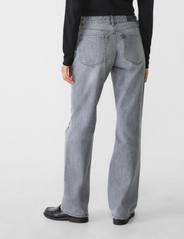Jeans Stradivarius, gri