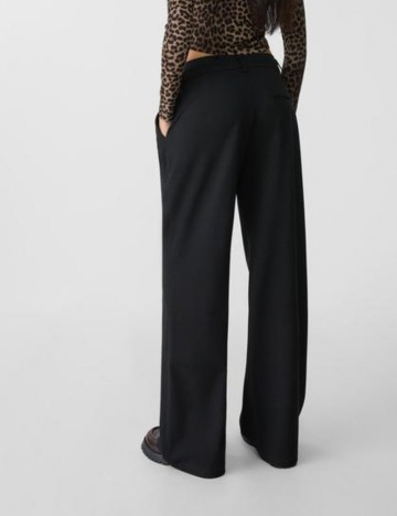 Pantaloni Stradivarius, negru