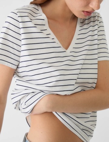 Tricou Stradivarius, mix culori