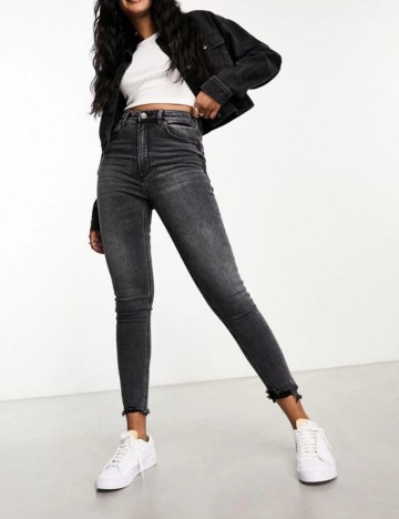 Jeans Stradivarius, gri