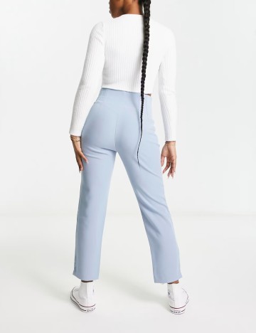 Pantaloni Stradivarius, albastru