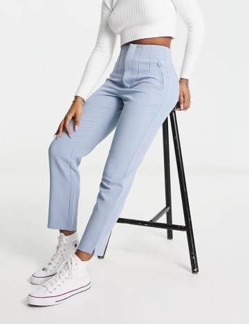 Pantaloni Stradivarius, albastru