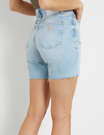 Pantaloni scurți de blugi Guess, albastru