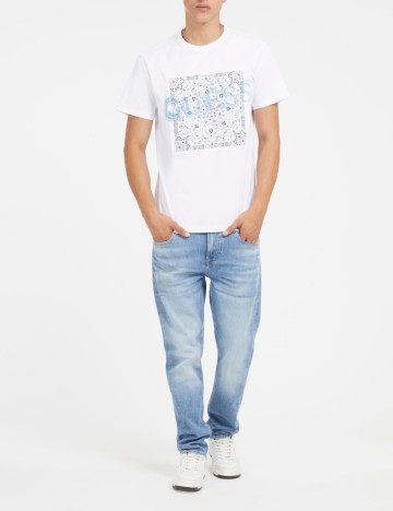 Tricou Guess, alb