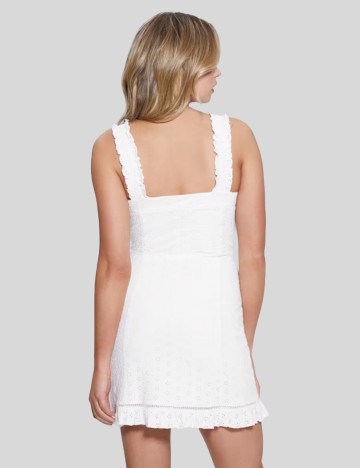 Rochie mini Guess, alb