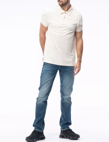 Tricou Guess, crem