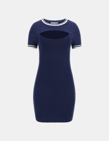 Rochie mini Guess, albastru