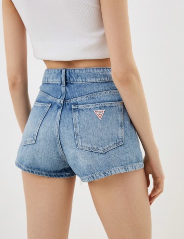 Pantaloni scurți Guess, albastru