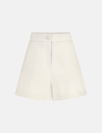 Pantaloni scurți Guess, crem