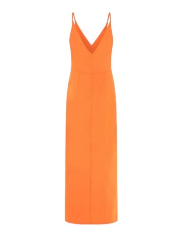 Rochie maxi Guess, portocaliu