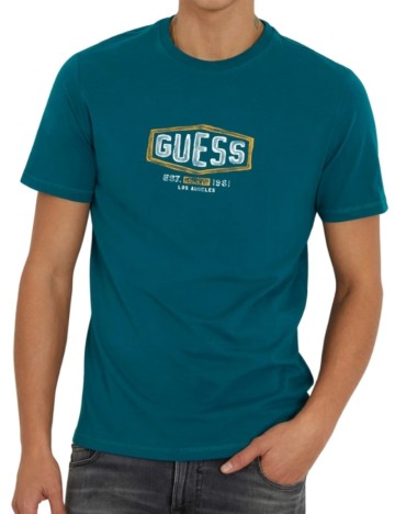 Tricou Guess, albastru