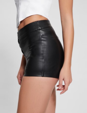 Pantaloni scurți Guess, negru
