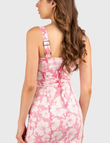 Rochie mini Guess, roz
