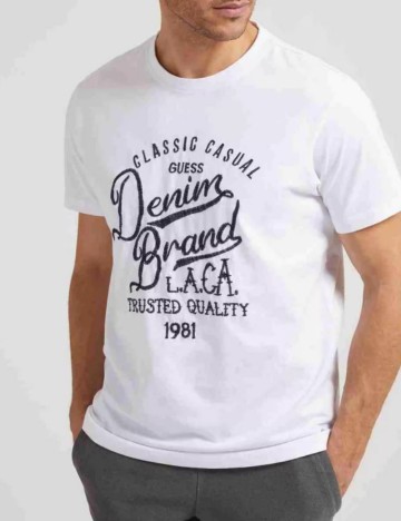 Tricou Guess, alb