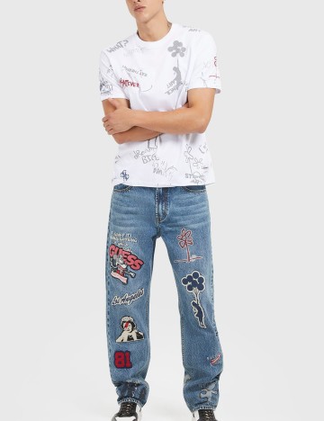 Tricou Guess, alb