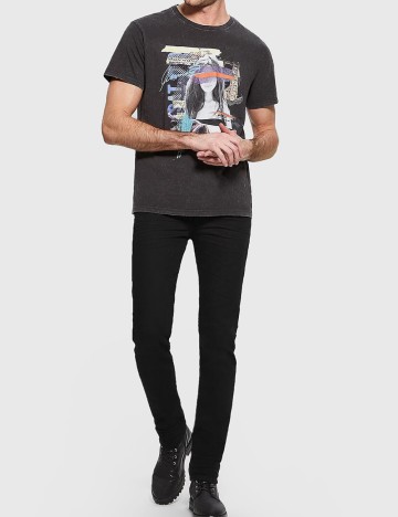 Tricou Guess, negru