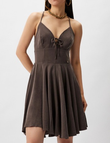 Rochie mini Guess, maro