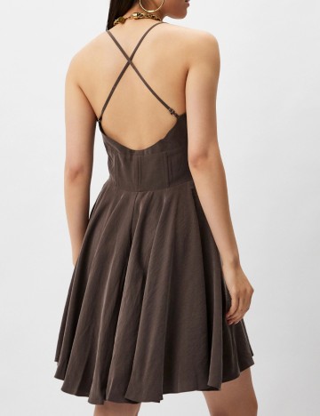 Rochie mini Guess, maro