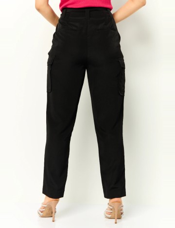 Pantaloni Guess, negru