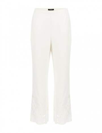 Pantaloni Guess, alb