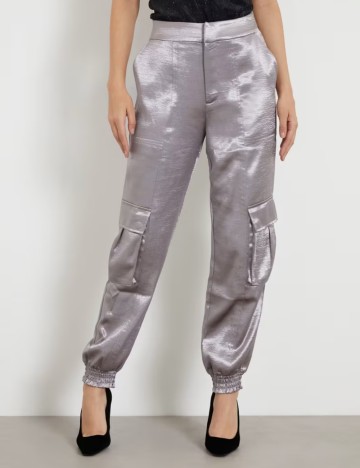 Pantaloni Guess, gri