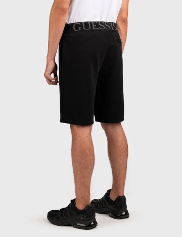 Pantaloni scurți Guess, negru