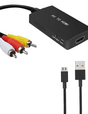 Convertor HDMI RuiPuo, negru