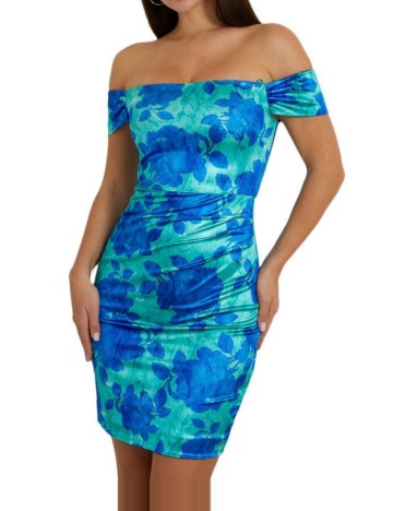 Rochie mini Guess, mix culori