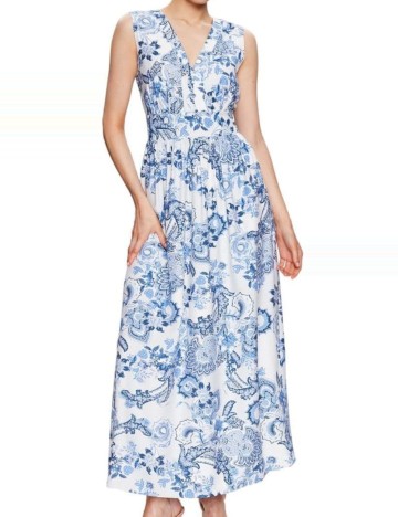 Rochie maxi Guess, mix culori