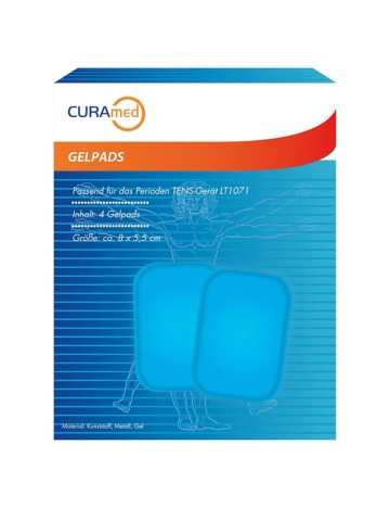 Electrozi de masaj Curamed, albastru