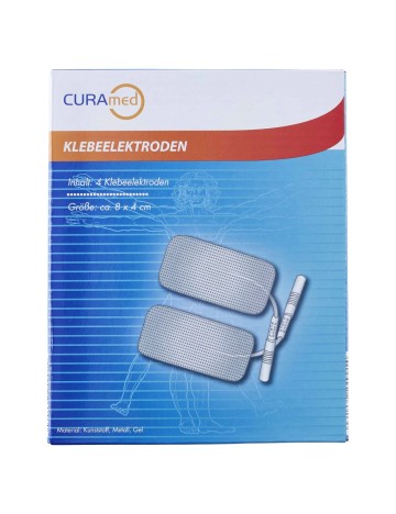 Electrozi de masaj Curamed, gri