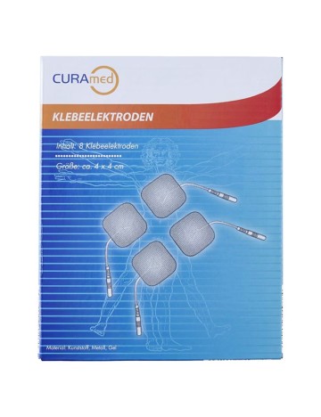 Electrozi de masaj Curamed, gri