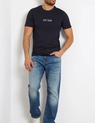 Tricou Guess, bleumarin