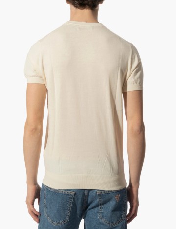 Tricou Guess, crem