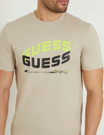 Tricou Guess, bej