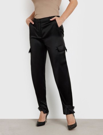 Pantaloni Guess, negru