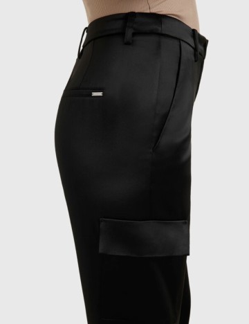 Pantaloni Guess, negru