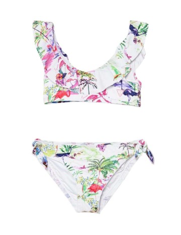 Costum de baie Guess, mix culori