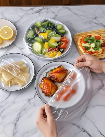 Set folii alimentare de unică folosință Shein, transparent