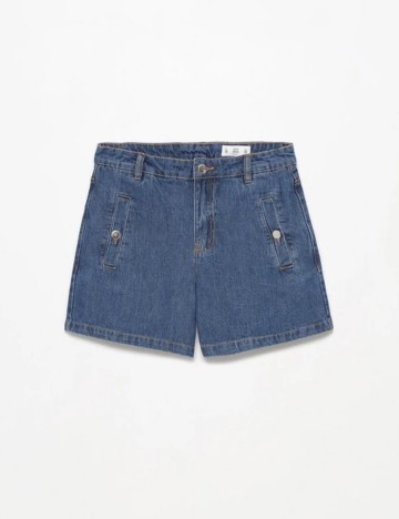 Pantaloni scurți de blugi Lefties, albastru