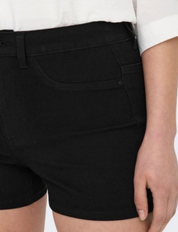 Pantaloni scurți Only, negru