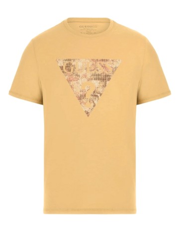 Tricou Guess, galben muștar