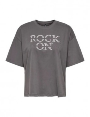 Tricou Only, gri