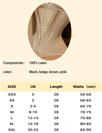 Corset Shein, bej
