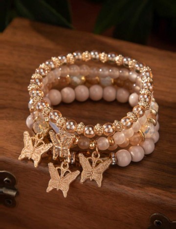 Set brățări Shein, mix culori