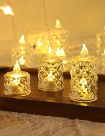 Set accesorii decorative Shein, transparent